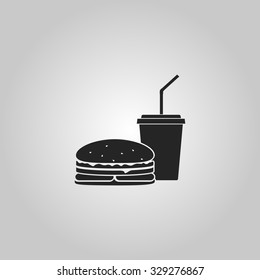 Fast food icon.