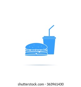 Fast food icon.
