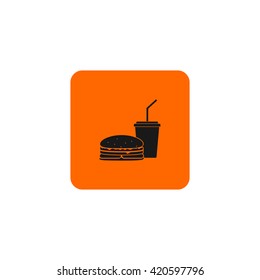 Fast food icon.