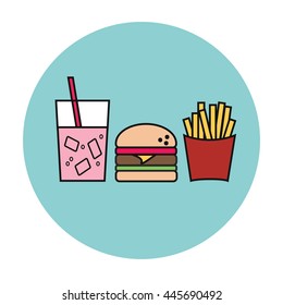 Fast food icon