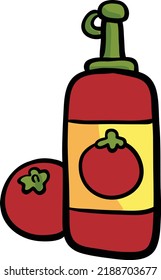 Fast Food icon . Cartoon set of food icons for web design isolated on white background