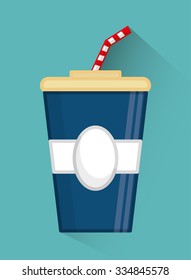 Fast food icon design, vector illustration graphic.