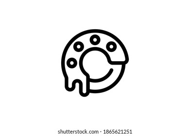 Fast Food Icon - Donut