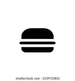 fast food icon. Flat style design isolated on white background.