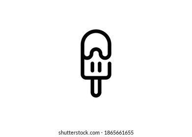 Fast Food Icon - Ice Cream