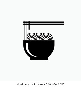 Fast Food Icon : Noodles - Vector