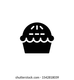 Fast Food icon on the white background.