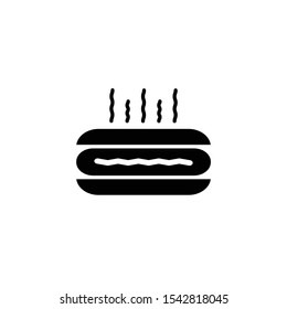 Fast Food icon on the white background.