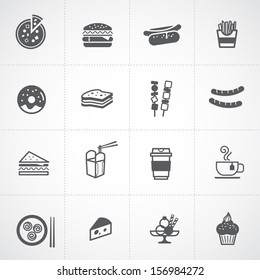 Fast Food Icon set