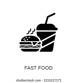 Fast food icon. Fast food symbol design from United states of america collection. Simple element vector illustration on white background.