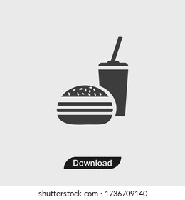 Fast Food icon vector eps 10