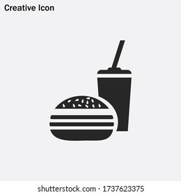 Fast Food icon vector eps 10