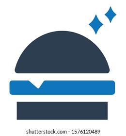 Fast food icon. Vector graphics.
