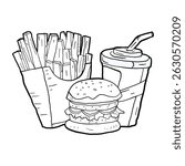 fast food icon vector illustration design