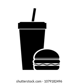 Fast food icon. Vector illustration