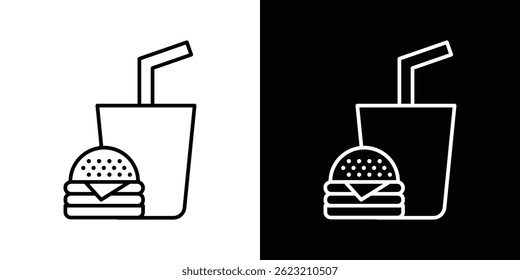 Fast food icon vector illustration for web and mobile