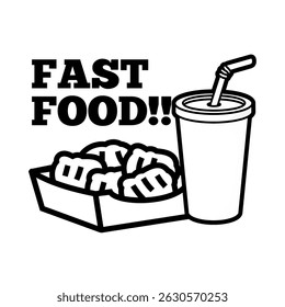 fast food icon vector illustration design