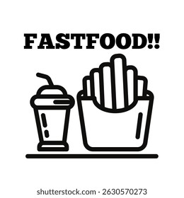 fast food icon vector illustration design
