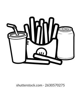 fast food icon vector illustration design