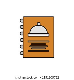 fast food icon vector line color colour menu 