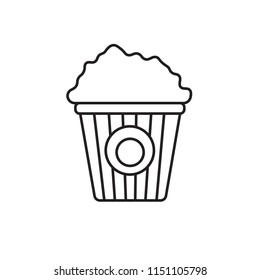 fast food icon vector line color colour menu 