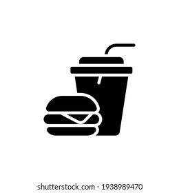 Fast Food icon in vector. Logotype