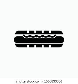 fast food icon vector sign symbol isolated