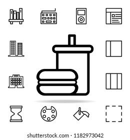 fast food icon. web icons universal set for web and mobile