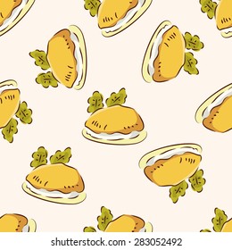 fast food icon,10,seamless pattern