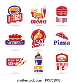 Fast food icons - 2