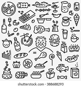 fast food icons