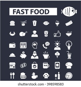 fast food icons
