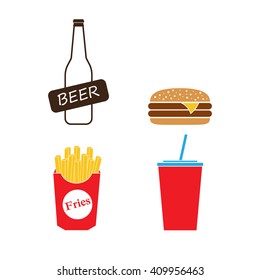 fast food icons