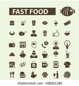 fast food icons