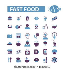 fast food icons