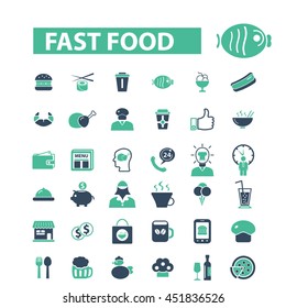 fast food icons