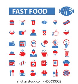 fast food icons