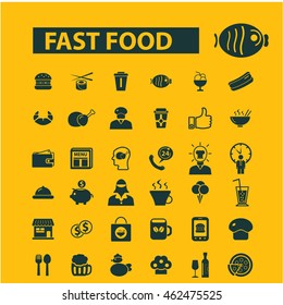 fast food icons