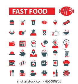 fast food icons