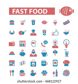 fast food icons