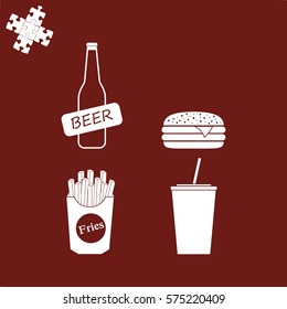 fast food icons