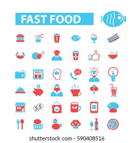fast food icons