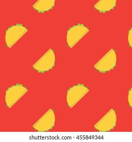Fast food illustration pattern