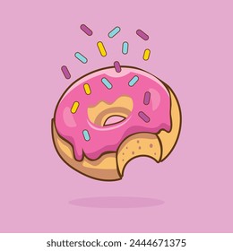 Conjunto de ilustración de comida rápida. Vector Comida Rápida. Refrigerios