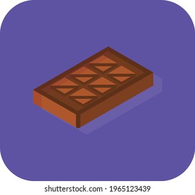 fast food, illustration or vector image in vivid colors with purple background.