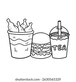 fast food image icon vector illustration design