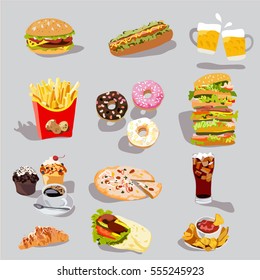 Fast food logo