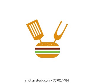 Fast food logo