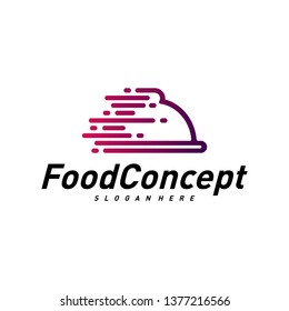 Fast Food Logo Concept Vector. Cooking logo Design Template Vector. Icon Symbol