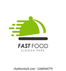 fast food logo design. food delivery logo